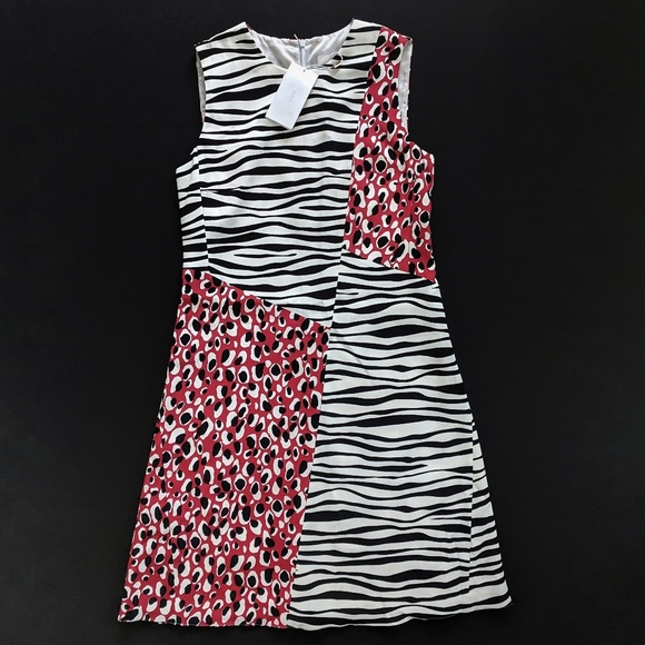 HUGO BOSS Animal Print Stretch Dress 4 & 0 - Picture 2 of 7